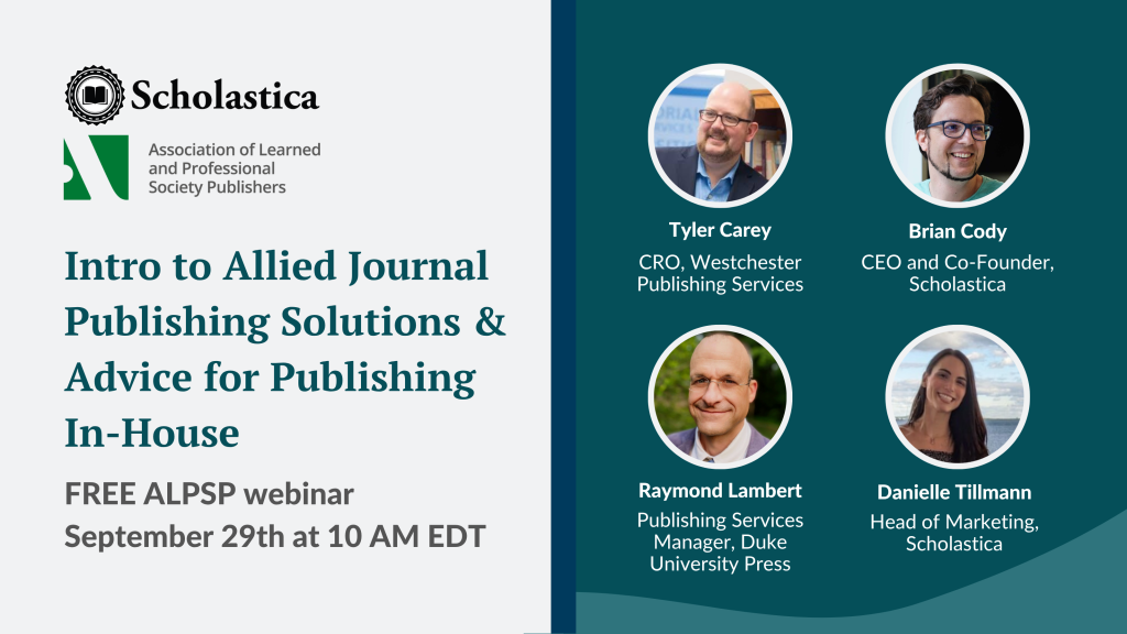 Intro to Allied Journal Publishing Solutions webinar