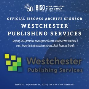 Bronze Sponsor for Book Publishing Next Forum