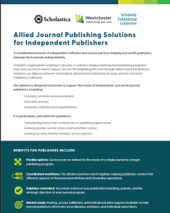 journals workflow solutions information sheet